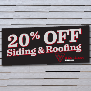 Special Offer Spring Roofing And Siding Sale